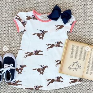 The Beaufort Bonnet Company x Keeneland Horse Polly Play Dress